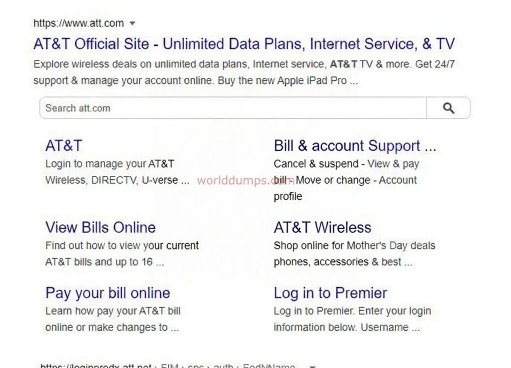 AT&T CARDING METHOD