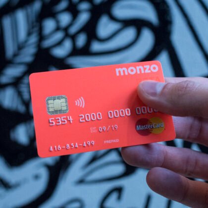 UK MONZO PREPAID MASTERCARD